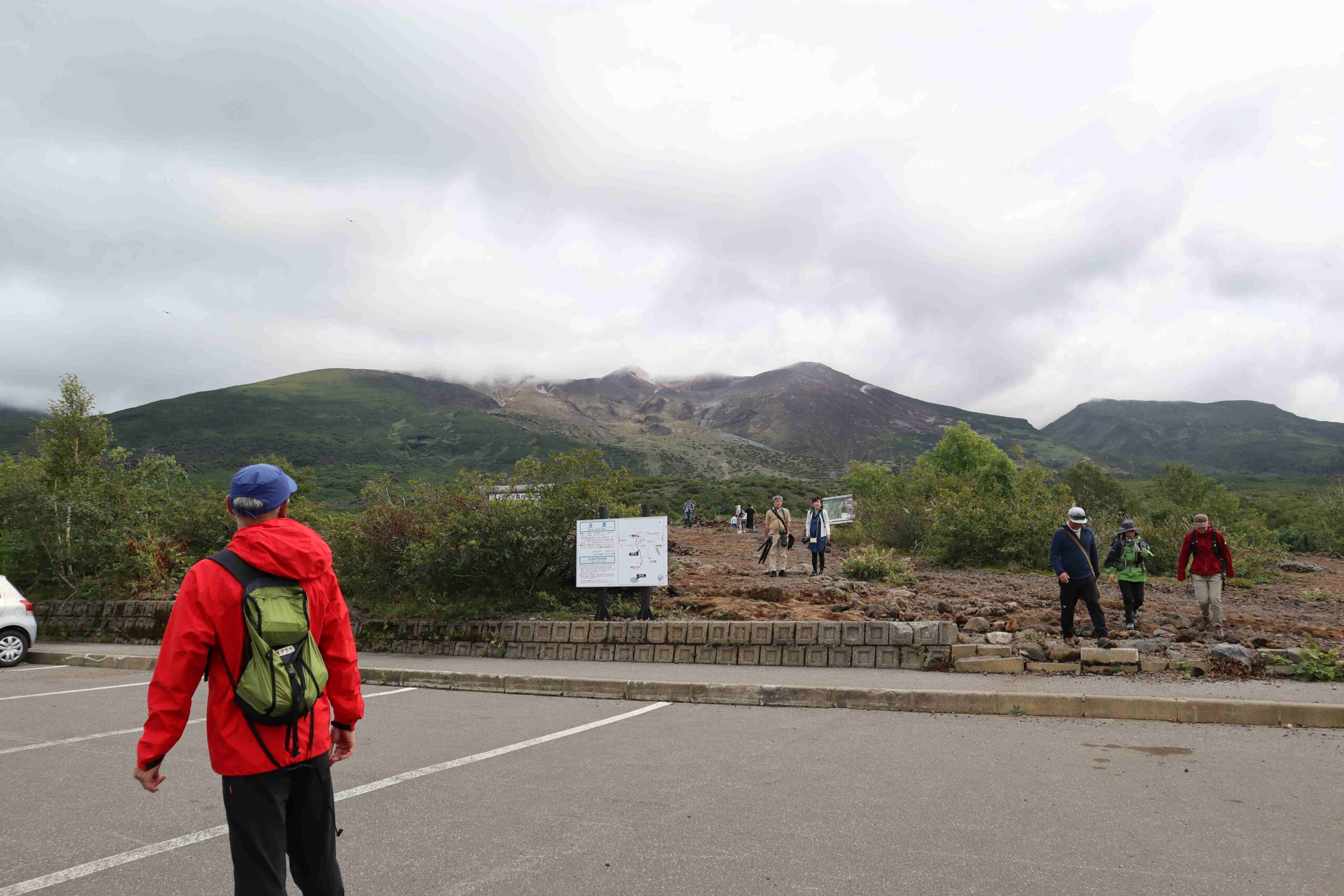 十胜岳山观景台