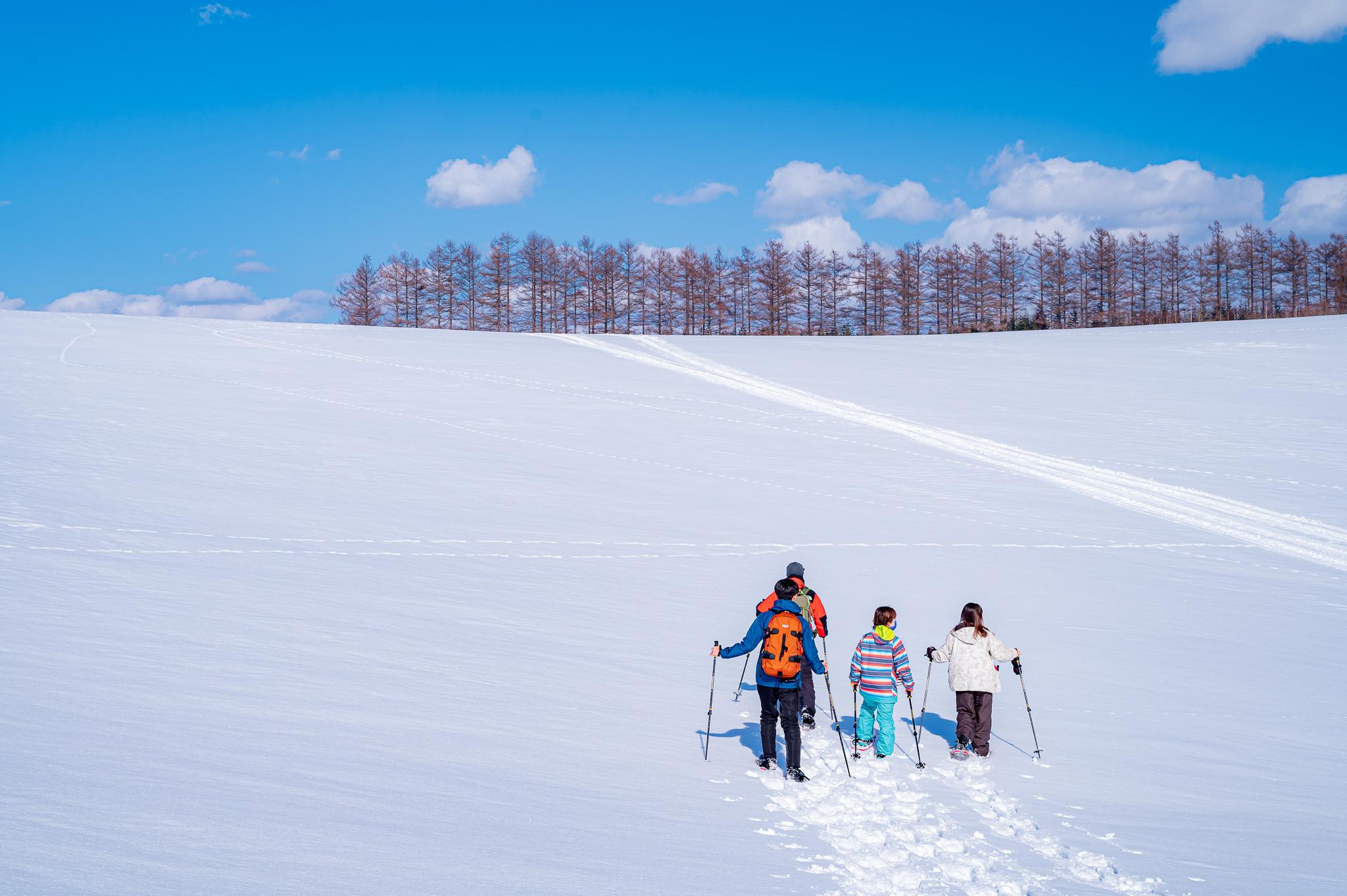 【Daisetsuzan – Asahidake】Snowshoe hiking guided tour