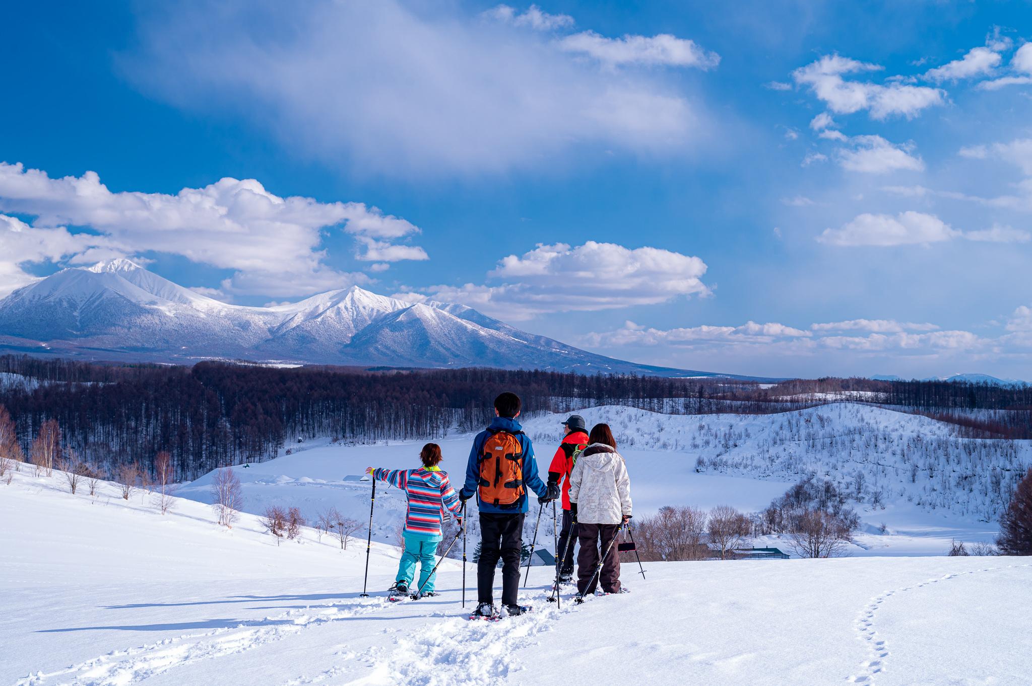 【Daisetsuzan – Asahidake】Snowshoe hiking guided tour