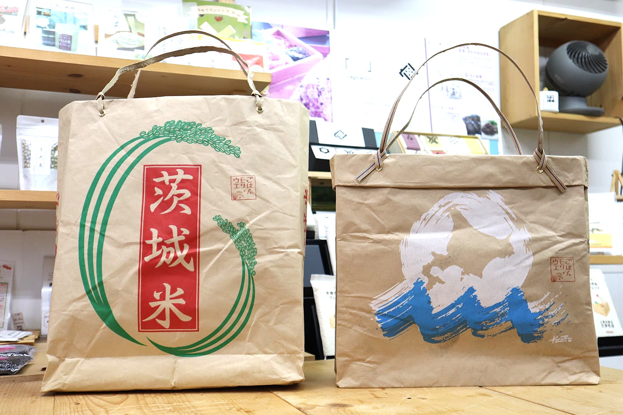 【旭川・上森米穀店】米袋でエコバッグ作り体験