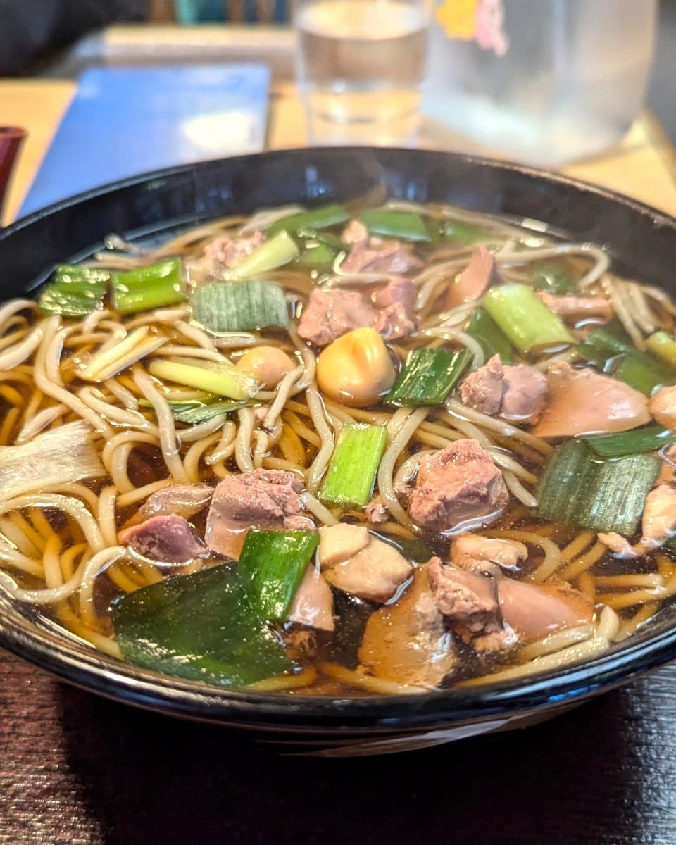 Soba restaurant beside the master