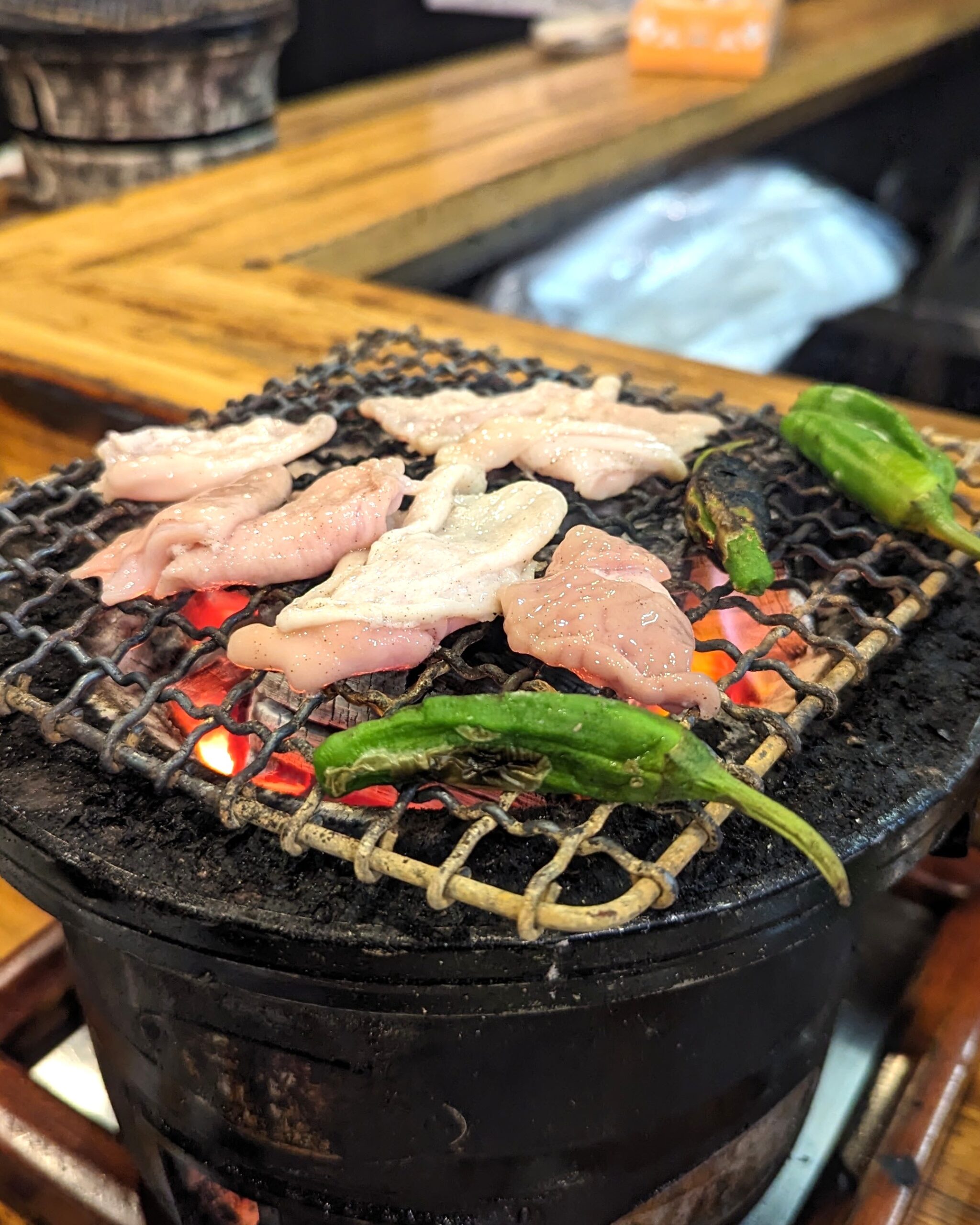 Charcoal and Asahikawa main store