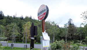 Go to the bus stop a little early