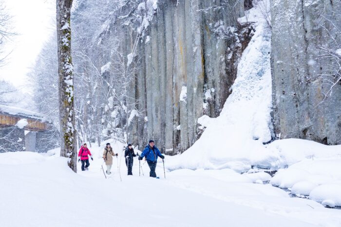 【Sounkyo-Kamikawa】Snowshoe hiking Guided tour