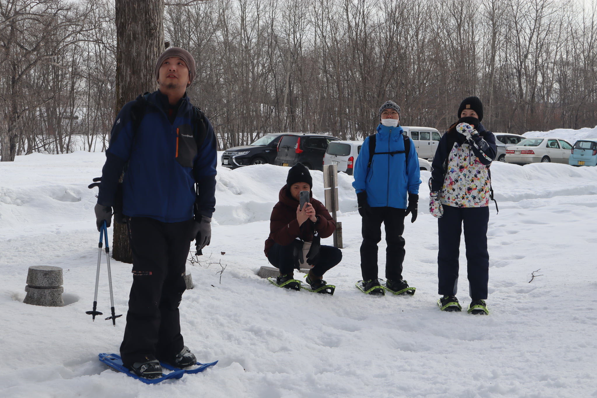 【旭川駅周辺・スノーシュー】朝活にもおすすめ！スノーシューお散歩ツアー