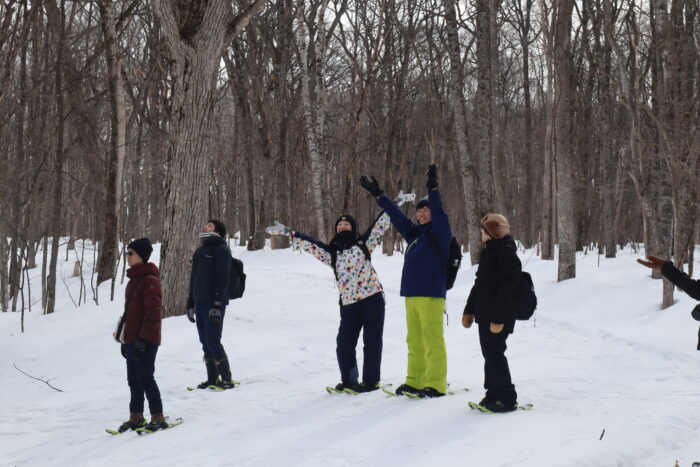 【旭川駅周辺・スノーシュー】朝活にもおすすめ！スノーシューお散歩ツアー