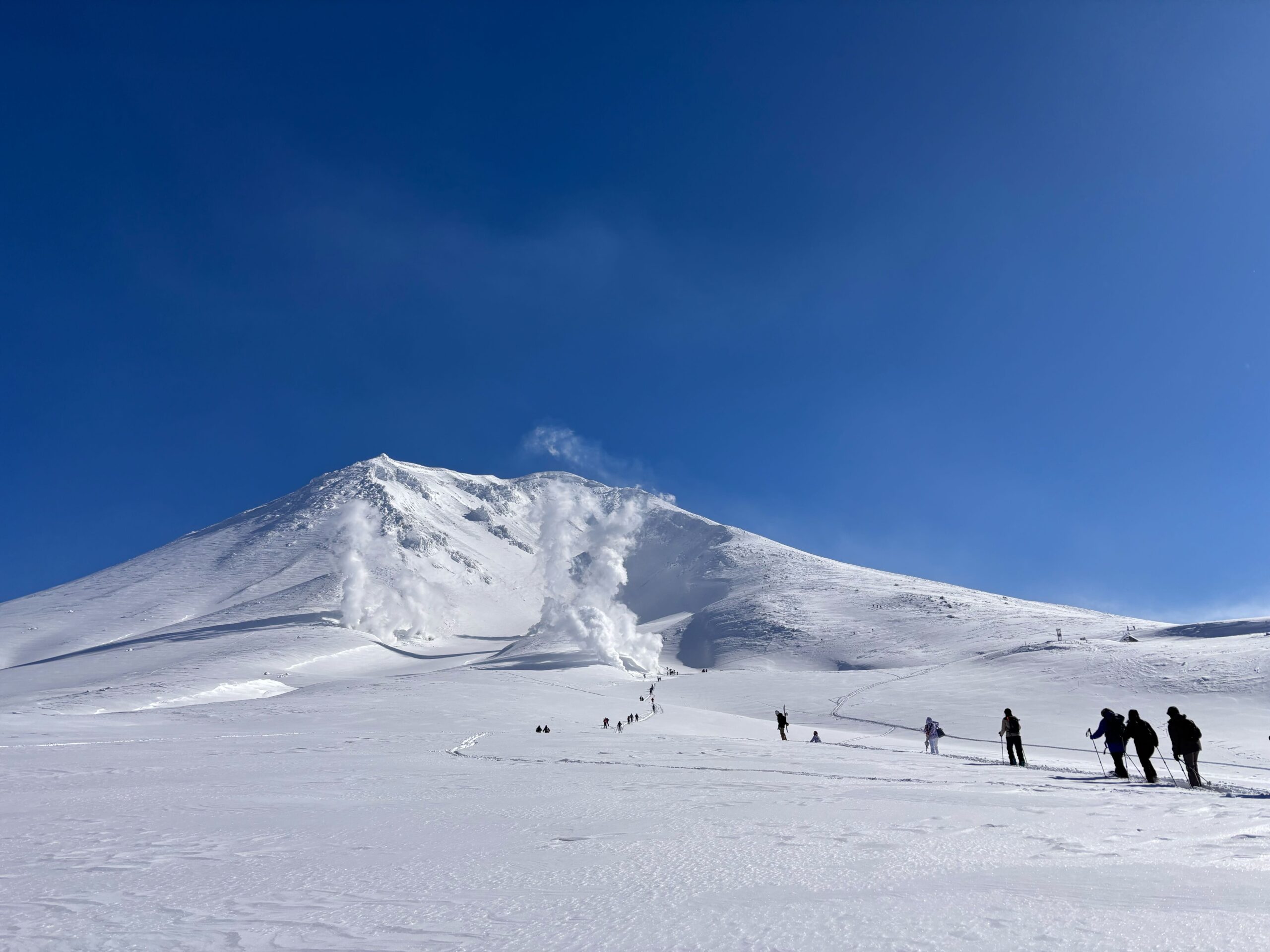【大雪山‐旭岳】冬の旭岳姿見の池スノーシューガイドツアー