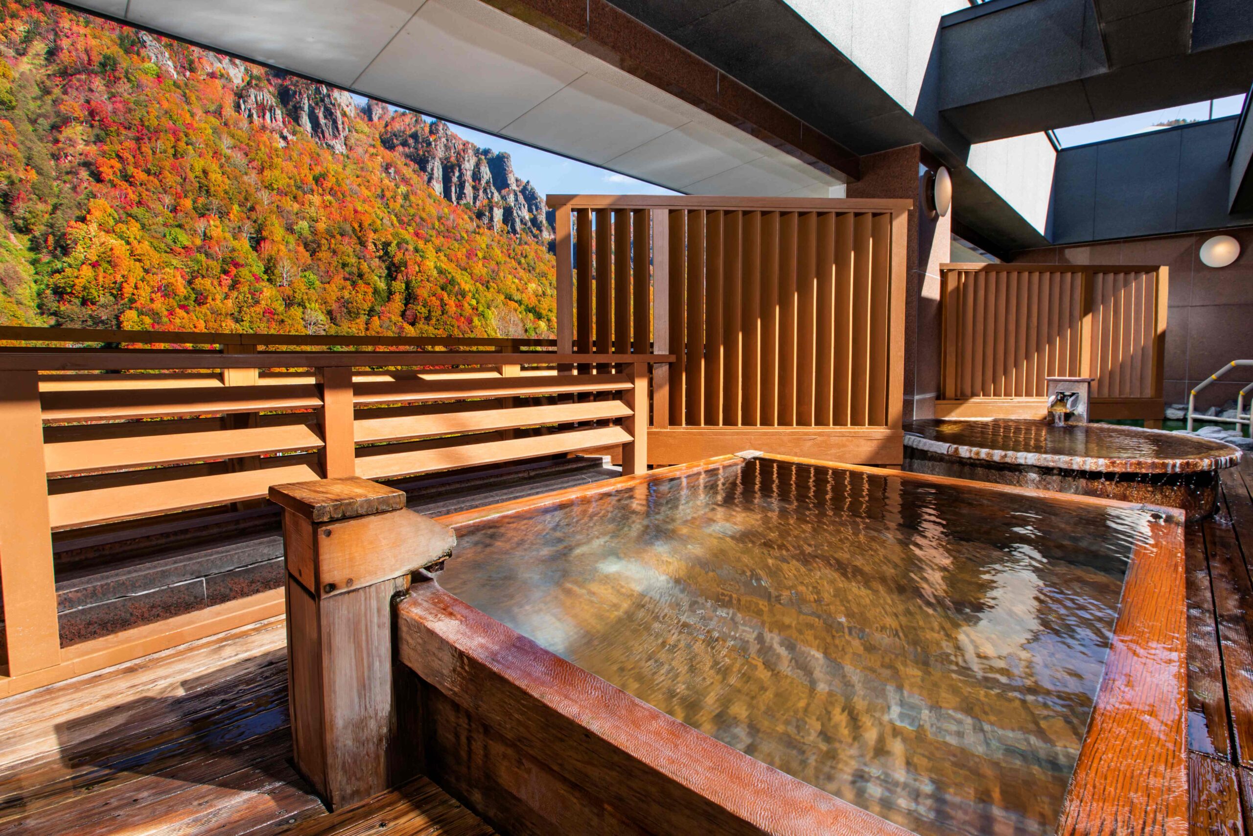 层云峡温泉 层云峡 朝阳亭