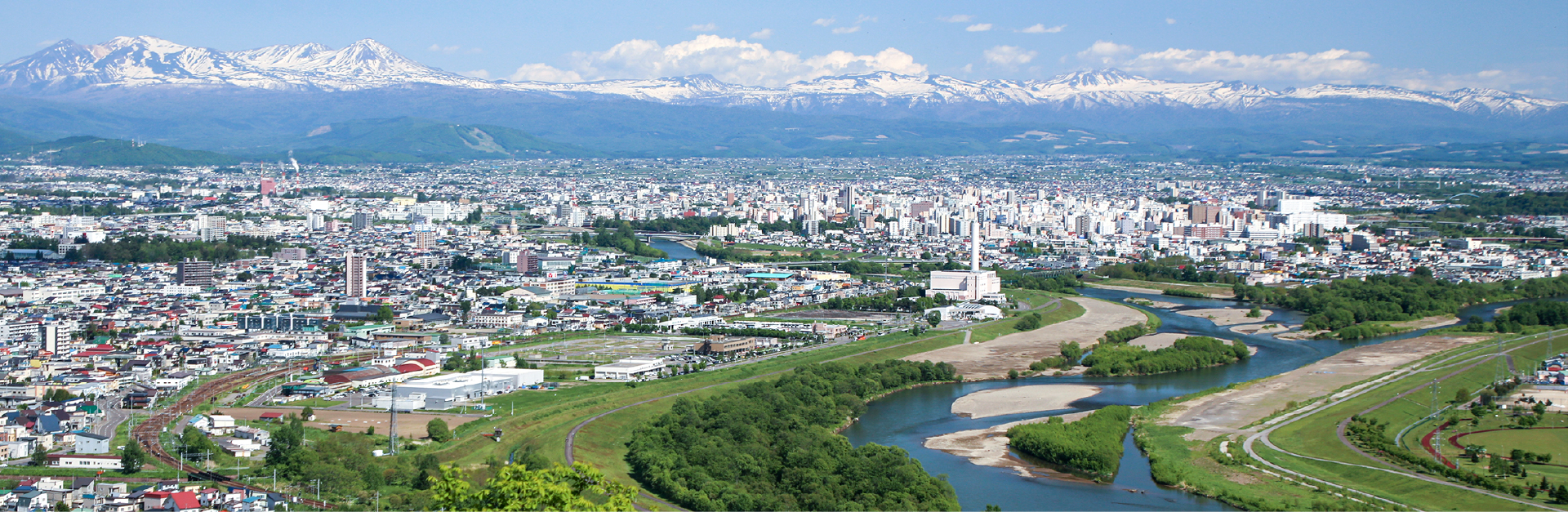 山へ向かう道