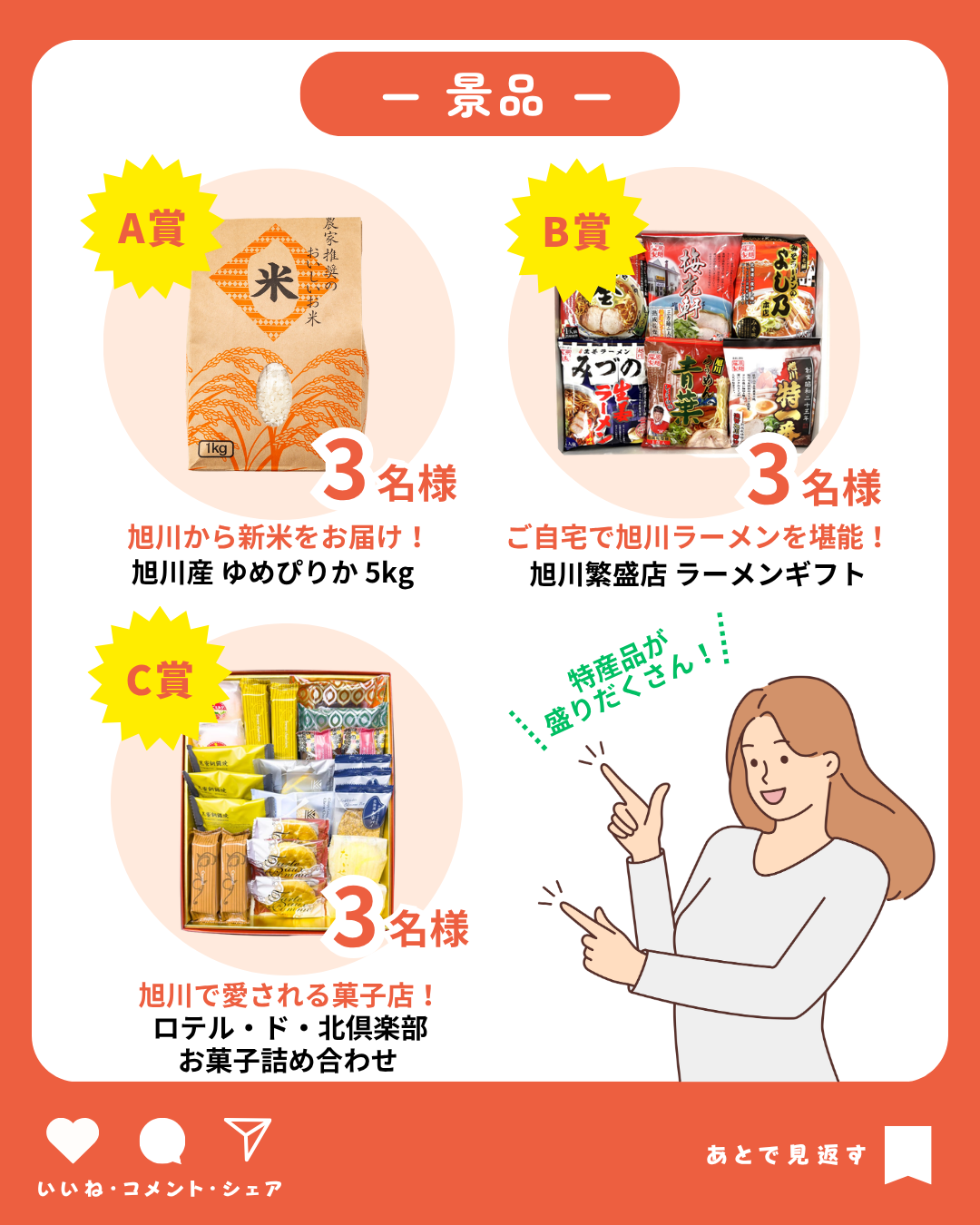 賞品一覧